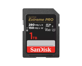 SanDisk MicroSDXC karta 1TB Extreme PRO (R:280/W:150 MB/s, UHS-II, V60)