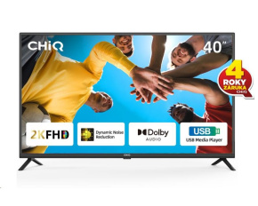 CHiQ L40G5W TV 40", FHD, klasická TV, ne-smart, Dolby Audio