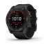 Garmin fenix 7X Solar,Gray/ Black Silicone Band, EU