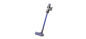 Dyson V11 (2023) akumulátorový vysvač, Li-Ion baterie, LCD displej, 3 režimy, sběrná nádoba, modrý / stříbrný