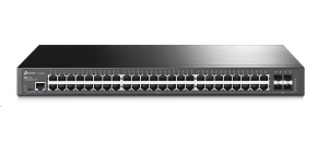 TP-Link OMADA switch SG3452 (48xGbE, 4xSFP, 2xConsole, fanless)