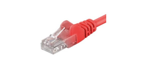 PremiumCord Patch kabel UTP RJ45-RJ45 CAT6 1,5m červená