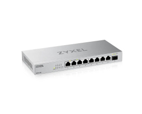 Zyxel XMG-108 8 Ports 2,5G + 1 SFP+, 8 ports 100W total PoE++ Desktop MultiGig unmanaged Switch