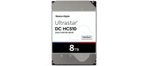 Western Digital Ultrastar® HDD 8TB (HUH721008ALN600) DC HC510 3.5in 26.1MM 256MB 7200RPM SATA  4KN ISE