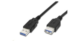 PremiumCord Prodlužovací kabel USB 3.0 Super-speed 5Gbps A-A, MF, 9pin, 3m