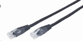 GEMBIRD kabel patchcord Cat5e UTP 5m, černý