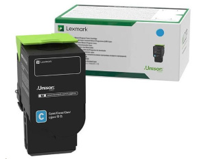 Lexmark azurový Extra High cap. toner C242XC0 Return program pro pro C2425x,C2535x,MC2425x,MC2535x,MC2640x - 3500 str