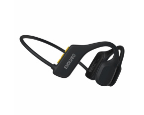 EVOLVEO BoneSwim Lite MP3 8GB, bezdrátová sluchátka na lícní kosti, černé