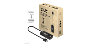 Club3D Adaptér HDMI + Micro USB na DisplayPort 4K120Hz/8K30Hz, Active Adapter M/F