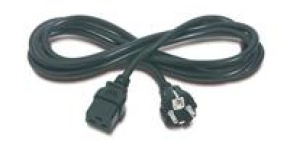 APC Power Cord C19 naar Schuko, 2.4m, 16A (C19/CEE 7/7)