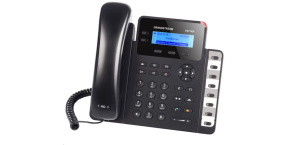 Grandstream GXP1628 [VoIP telefon - 2x SIP účet, HD audio, 3 prog.tl.+8 předvoleb, switch 2xLAN 1000Mbps, PoE]