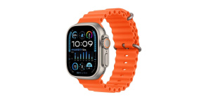 APPLE Watch Ultra 2 GPS + Cellular, 49mm Titanium Case with Orange Ocean Band