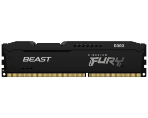 KINGSTON DIMM DDR3 8GB 1866MT/s CL10 FURY Beast Černá