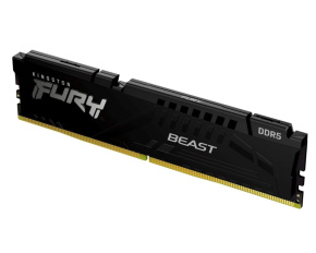 KINGSTON DIMM DDR5 16GB 5600MT/s CL40 FURY Beast Černá