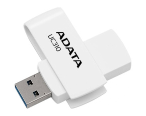 ADATA Flash Disk 64GB UC310, USB 3.2, bílá