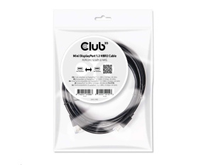 Club3D Kabel mini DisplayPort 1.2 4K60Hz UHD HBR2 (M/M), 2m