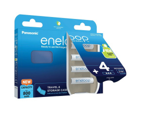 PANASONIC HR03 AAA 4MCCE/4BE ENELOOP CASE N, 800 mAh (Blistr 4ks)