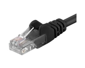 PremiumCord Patch kabel UTP RJ45-RJ45 CAT6 2m černá