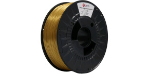 C-TECH Tisková struna (filament) PREMIUM LINE, Silk PLA, mosaz, 1,75mm, 1kg