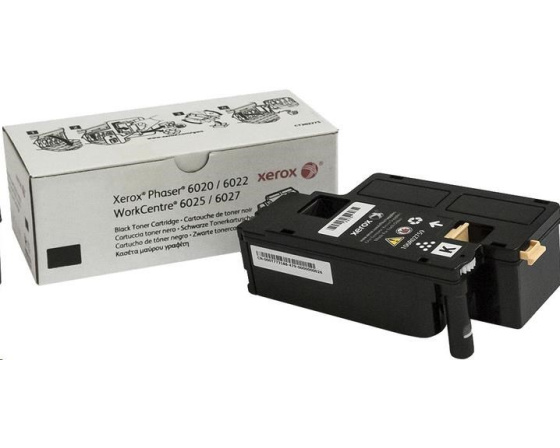 Xerox toner Black pro Phaser 6020, 6022, WorkCentre 6025, 6027 (2000 str, black)