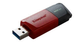 Kingston Flash Disk 128GB USB3.2 Gen 1 DataTraveler Exodia M (Black + Red)