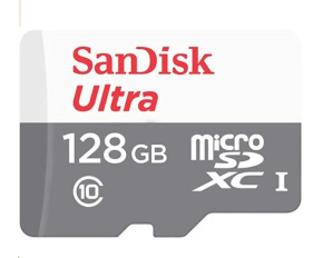 Sandisk MicroSDXC karta 128GB Ultra (100MB/s, Class 10 UHS-I, Android)