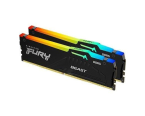 KINGSTON DIMM DDR5 32GB (Kit of 2) 5200MT/s CL36 FURY Beast RGB EXPO