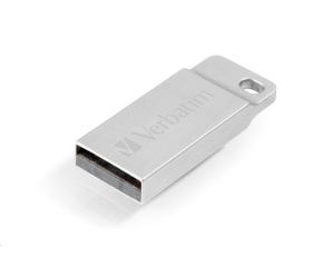 VERBATIM Flash Disk 16GB Metal Executive, USB 2.0, stříbrná