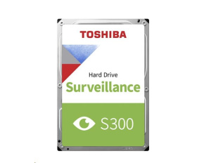 TOSHIBA HDD S300 PRO Surveillance (CMR) 8TB, SATA III, 7200 rpm, 256MB cache, 3,5", BULK