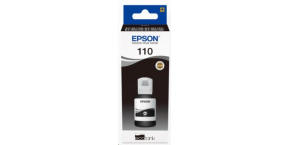 EPSON Ink 110 EcoTank Pigment black ink bottle (6000 stran)