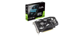 ASUS VGA NVIDIA GeForce Dual RTX 3050 OC Edition 6GB, RTX 3050, 6GB GDDR6, 1xDP, 1xHDMI, 1xDVI