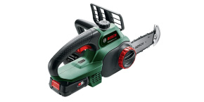 BOSCH UniversalChain 18, akumulátorová řetězová pila, 18 V, lišta 20 cm, rychlost řezu 4.5 m/s