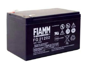 Baterie - Fiamm FG21202 (12V/12,0Ah - Faston 250), životnost 5let