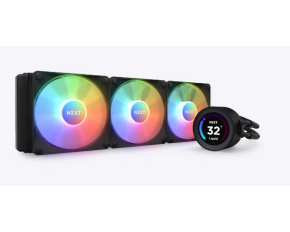 NZXT vodní chladič Kraken 360 ELITE RGB / 3x120mm RGB fan / LCD disp. / 6 let / LGA1851 / AM5