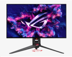 ASUS LCD 27" PG27AQDP ROG OLED 2560x1440, 0,03ms, 450cd, 480Hz, FreeSync, AI Assistant, 2x HDMI, DP, VESA