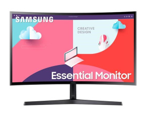 SAMSUNG MT LED LCD Monitor 24"  S366C FullHD - Prohnutý 1800R, VA, 1920x1080, 4ms, 75Hz,VGA,HDMI