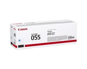 Canon TONER CRG-055 azurový pro i-SENSYS LBP663Cdw, LBP664Cx, MF742Cdw, MF744Cdw (2 100 str.)