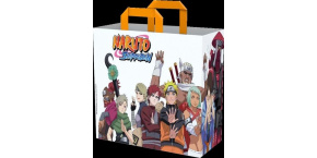 Konix Naruto Shopping Bag white