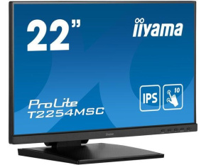 iiyama ProLite T2254MSC-B1AG, 54.6cm (21.5''), Projected Capacitive, 10 TP, Full HD, black