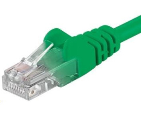 PremiumCord Patch kabel UTP RJ45-RJ45 CAT6 2m zelená