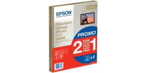 EPSON Paper A4 Premium Glossy Photo 255g/m2 (2x15 sheet) 2 za cenu 1