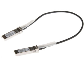 MaxLink 10G SFP+ DAC kabel, pasivní, DDM, Cisco, UBNT, MikroTik compatible, 0,5m