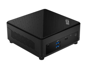 MSI PC Cubi 5 12M-262BEU - Intel Core i3-1215U, 2x SODIMM DDR4, 1x 2.5" + 1x M.2,WI-FI + BT, USB, VESA, bez OS, černá