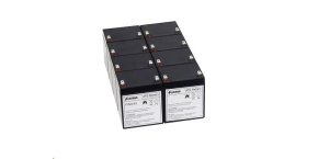 Baterie - FUKAWA FWU-43 sada baterií za RBC43 (12V/5A, 8ks)