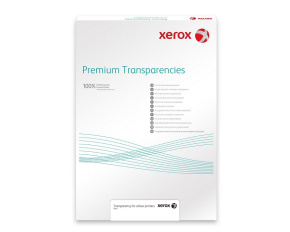 Xerox Papír Transparentní fólie - 100m A4 - oddělitelný pásek 14mm (100 listů, A4)