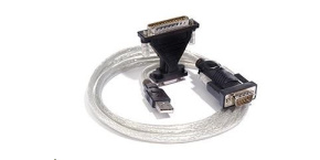 PREMIUMCORD Kabel adaptér USB - sériový port (COM, RS232, redukce)