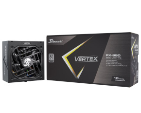 SEASONIC zdroj 850W VERTEX, 80+ PLATINUM, 135 mm, ATX