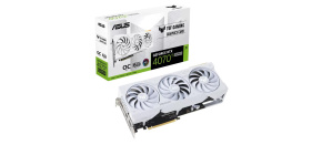 ASUS VGA NVIDIA GeForce RTX 4070 Ti SUPER TUF GAMING WHITE OC 16G, 16G GDDR6X, 3xDP, 2xHDMI