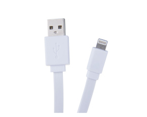 AVACOM LIG-120W kabel USB - Lightning, 120cm, bílá