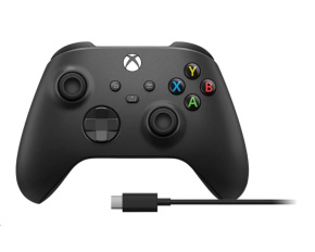 Xbox Wireless Controller černý + USB-C kabel